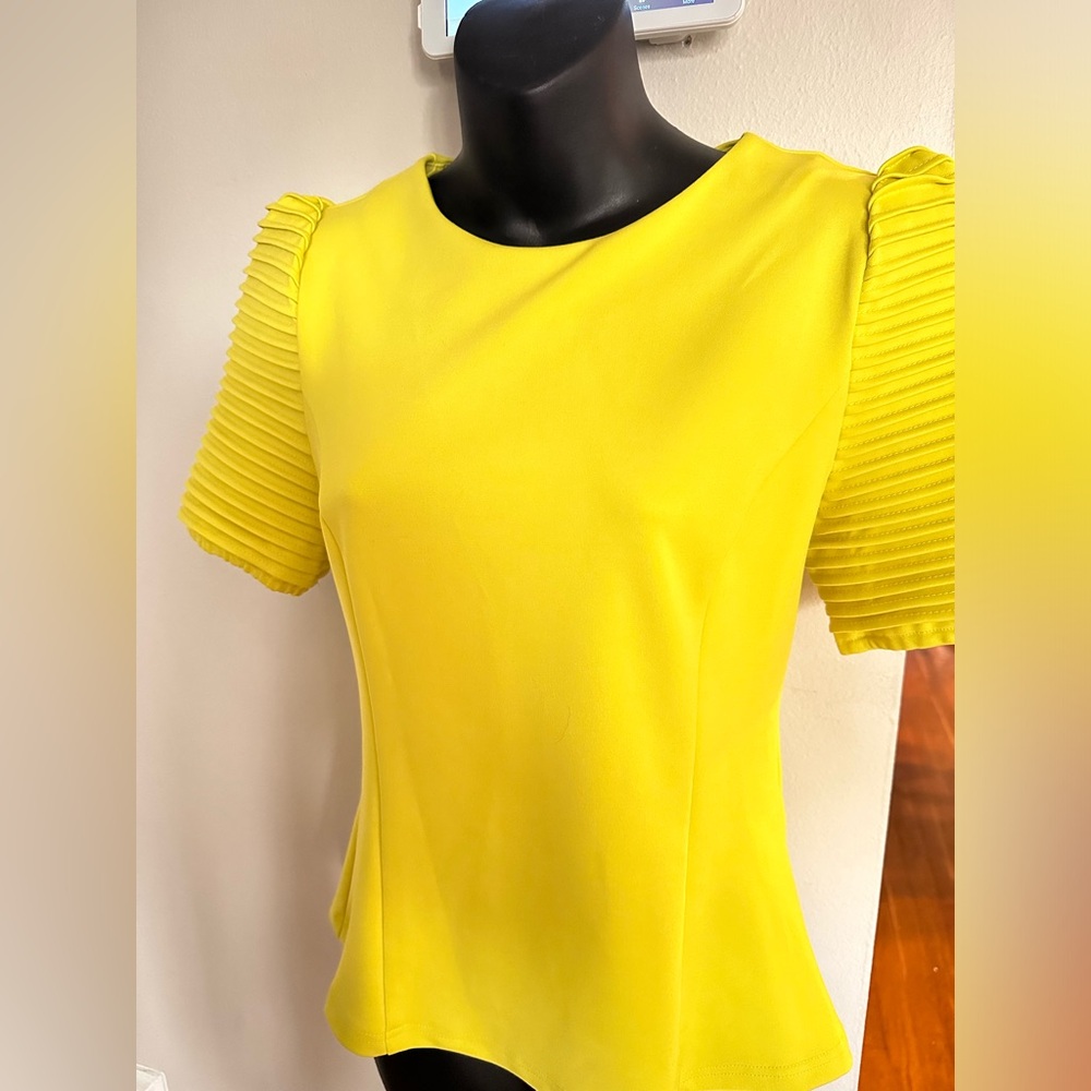 Brand New w/Tags “Chartreuse” Blouse